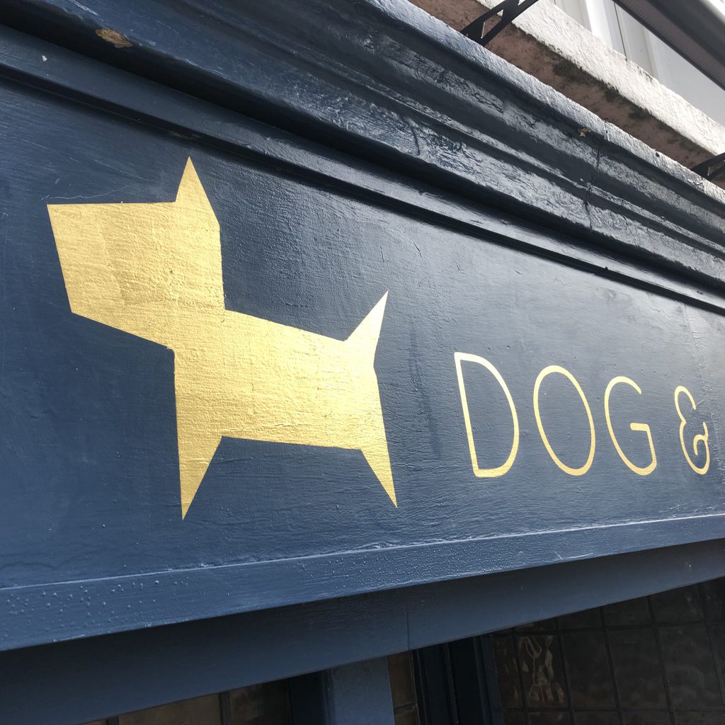 Nick & Seraina Signpainters, Shops signwritten, Painted. Traditional Signsmiths signwriters of London. Nick the sign writer of London