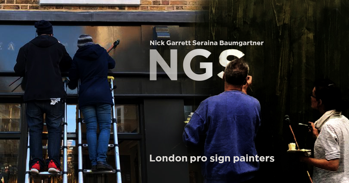 Nick & Seraina Signpainters, Signsmiths Signpainters,