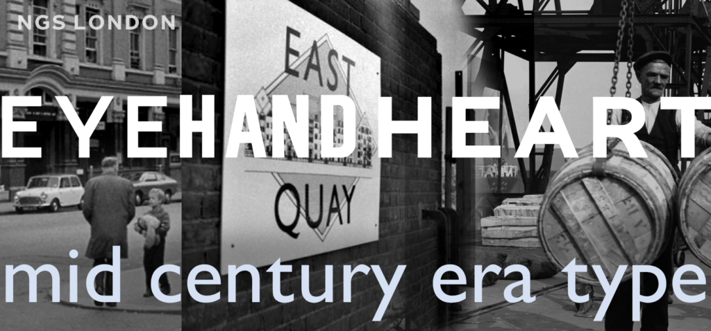 Mid century type specialists NGS Signsmiths